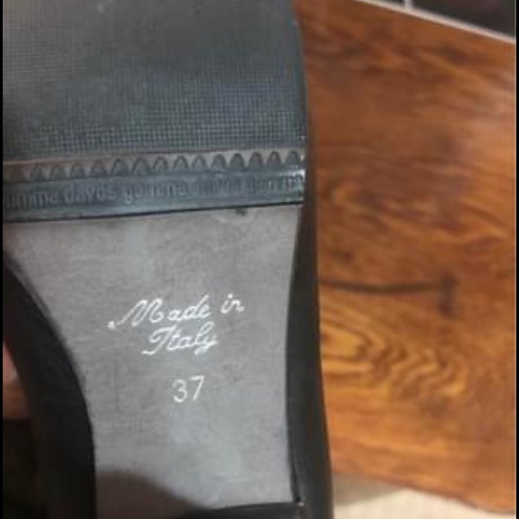 Women’s Browns black leather booties - size 7 - Picture 3 of 4